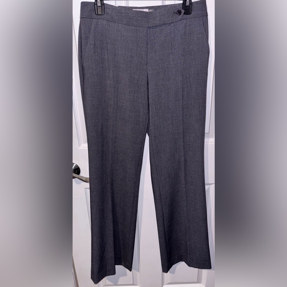 Calvin Klein Women’s Classic Fit Trouser Pants Gray Size 4 ~ Brand New w/ Tag - Picture 4 of 6